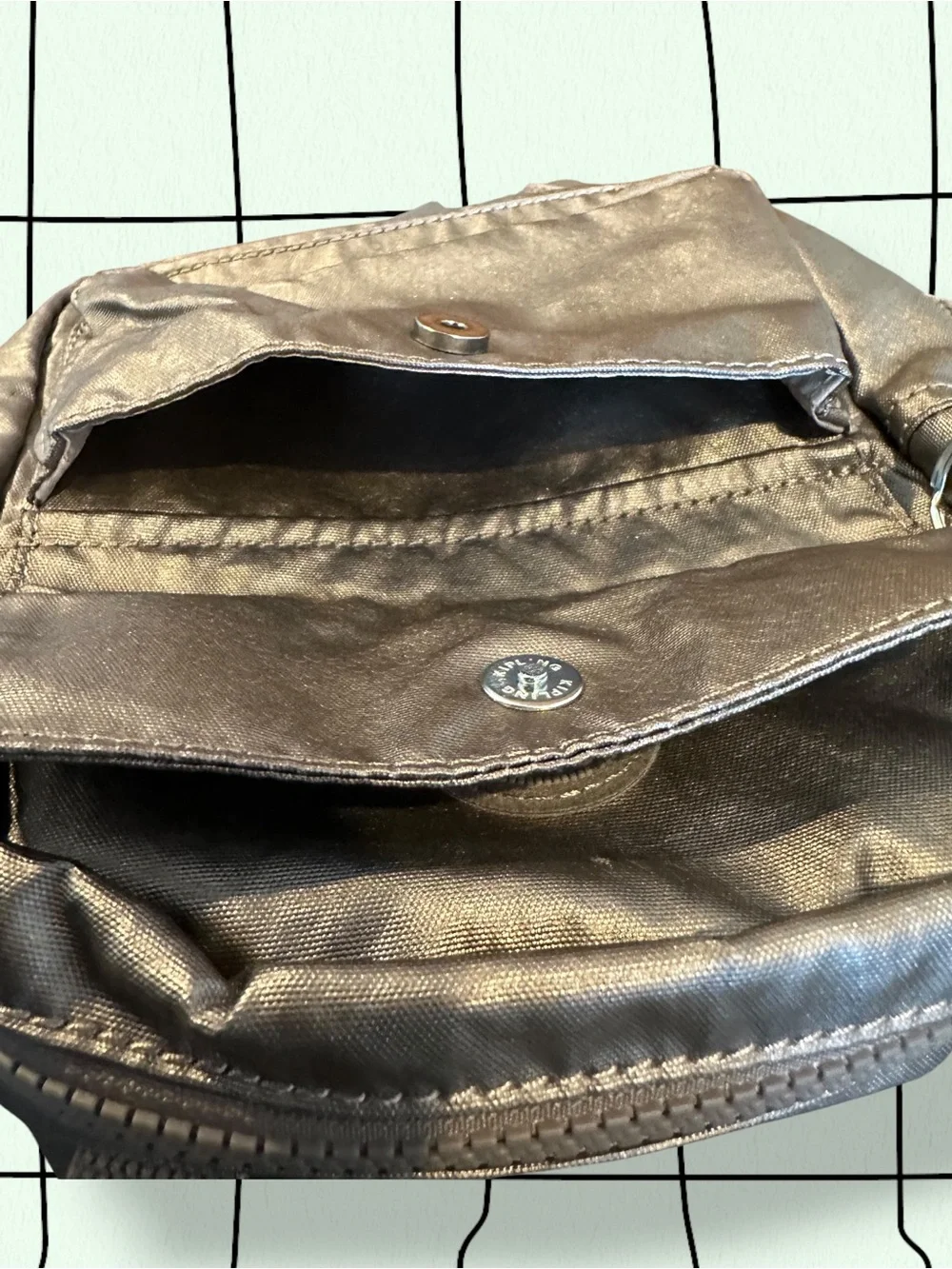 Kipling Metallic Mini-backpack